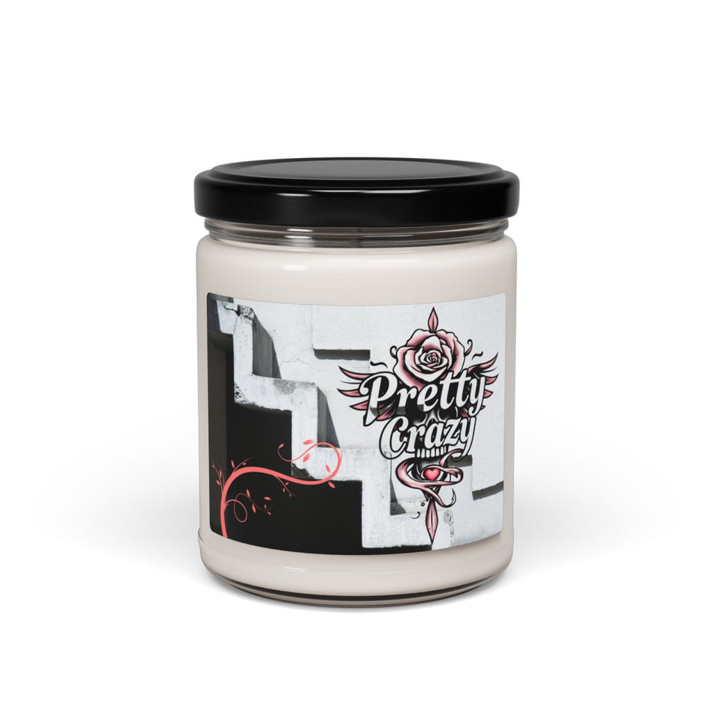 Pretty Crazy Graphic Decor Jar Candle
