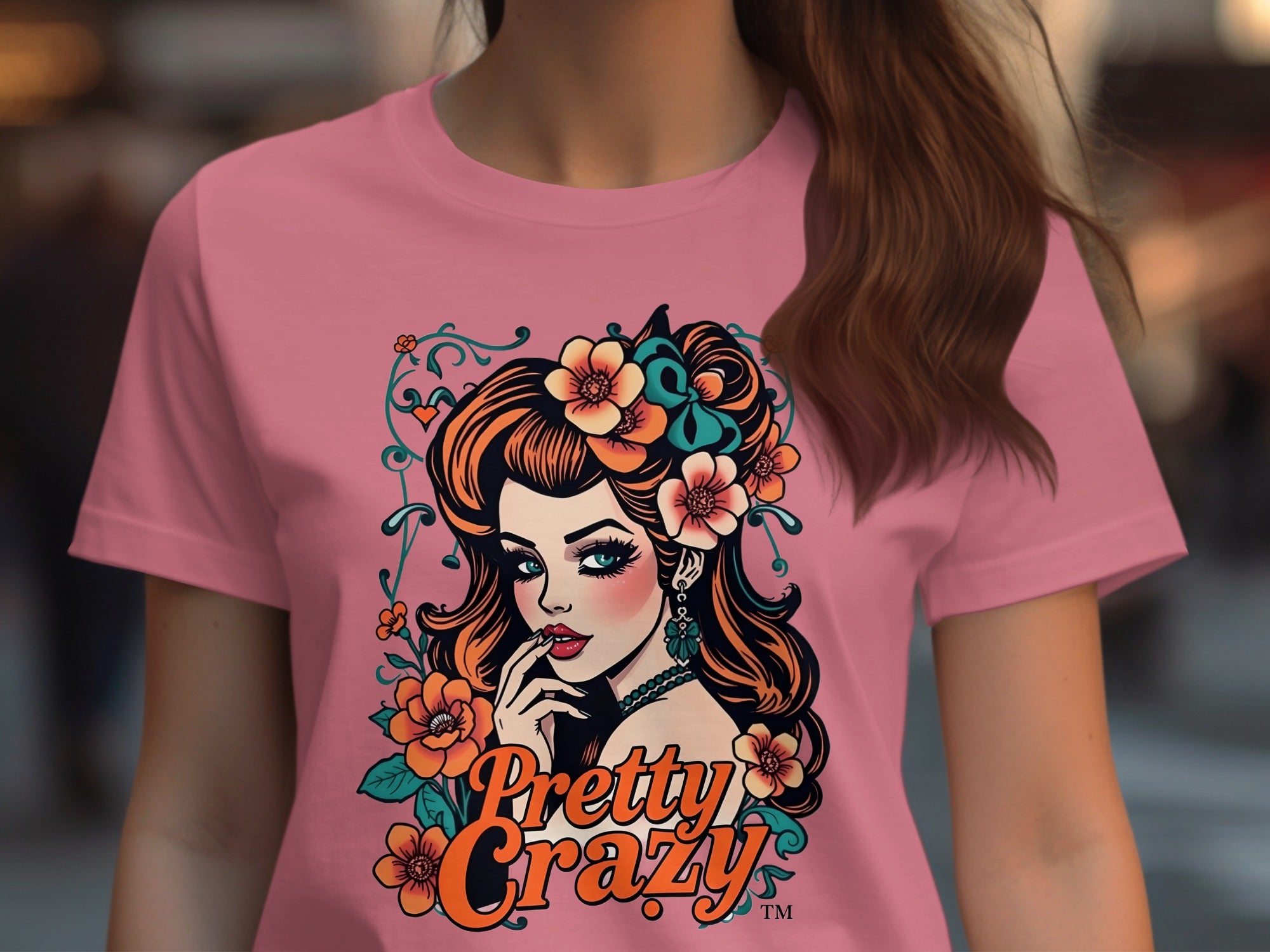 Pretty Crazy Graphic Print T-shirt