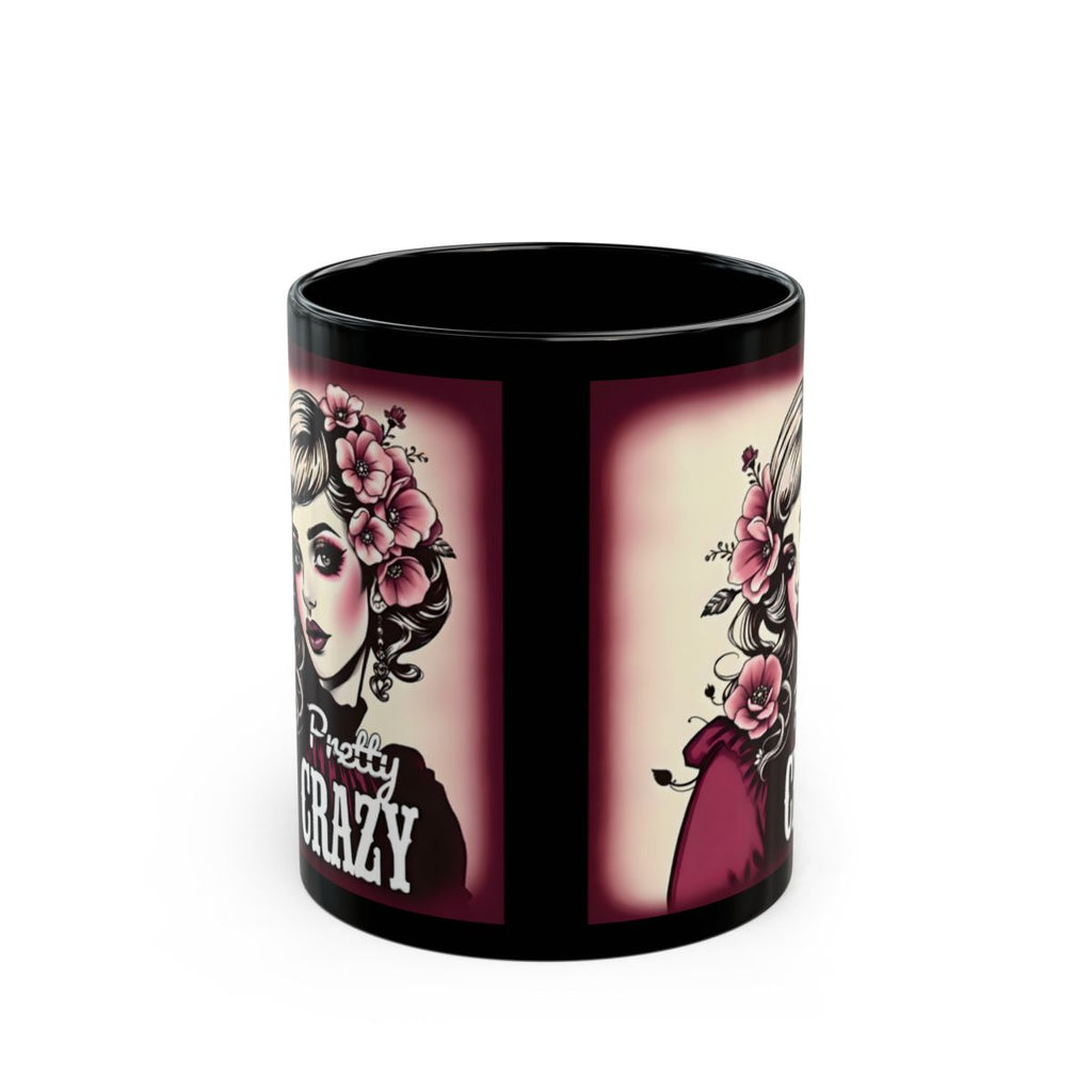 Pretty Crazy Floral Vintage Design Mug