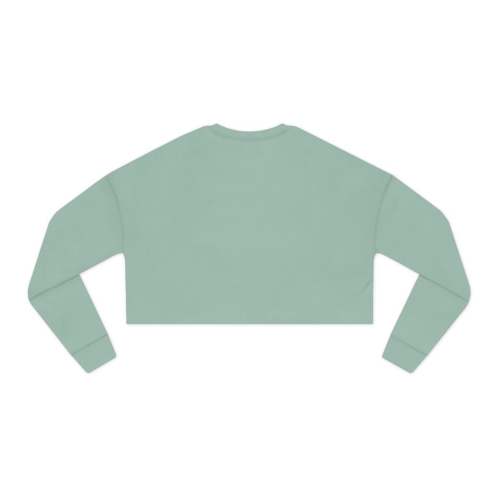 Mint Green Long Sleeve Cropped Top for Versatile Fashion