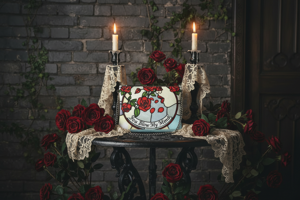 Gothic Victorian Table Setting
